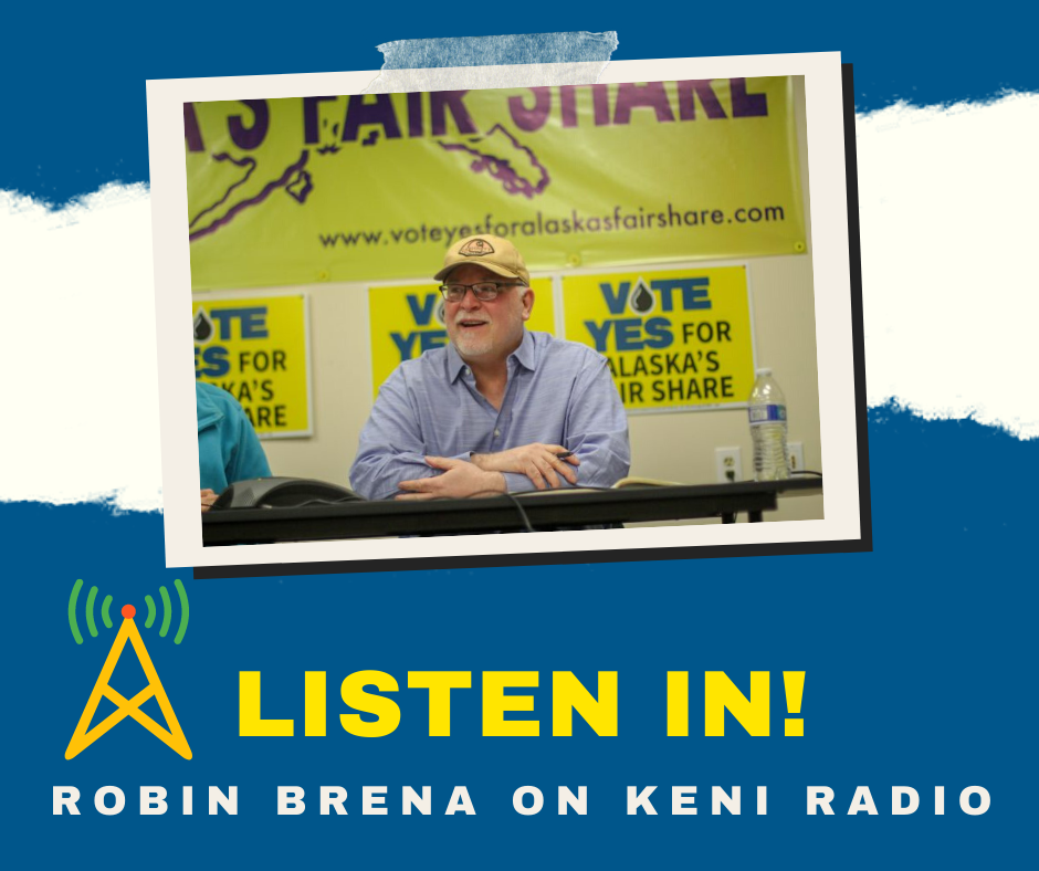 Robin on KENI radio