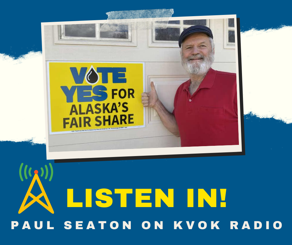 Paul Seaton on the air in Kodiak