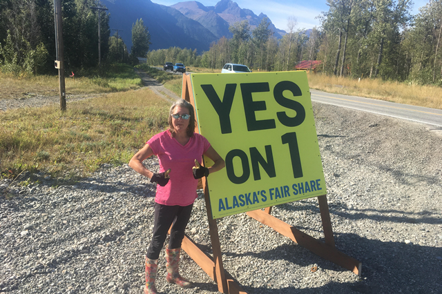 Janice Bendixon supports Alaska's Fair Share